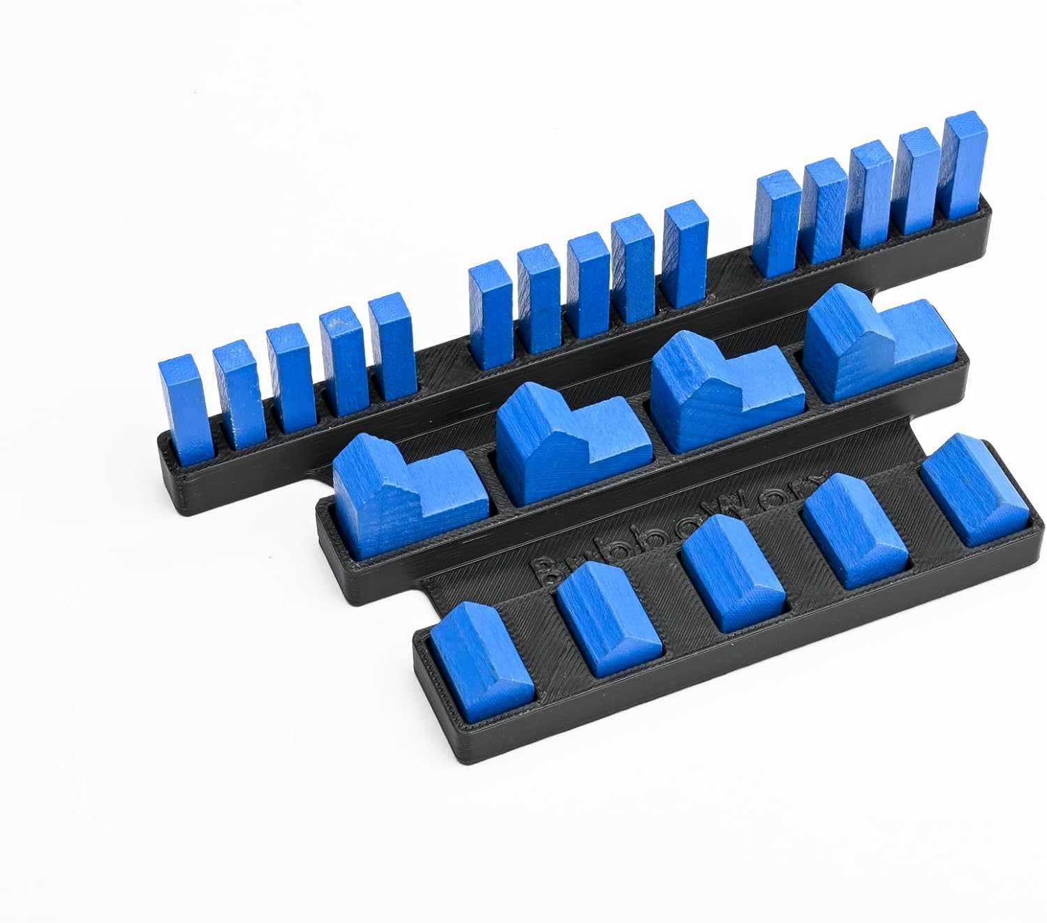 Game Piece Organizer for Settlers, Storage Trays with Compartments, for all game parts.