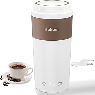 Sekaer Portable Travel Kettle with Dual Voltage