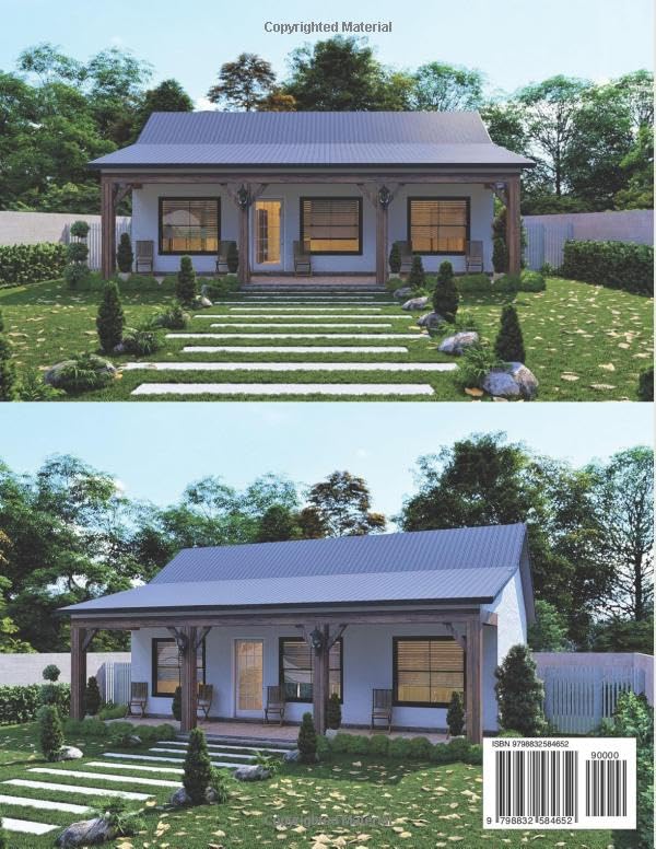 Plan de tiny house de plain pied avec double suite et plans de construction complets en PDF - 3