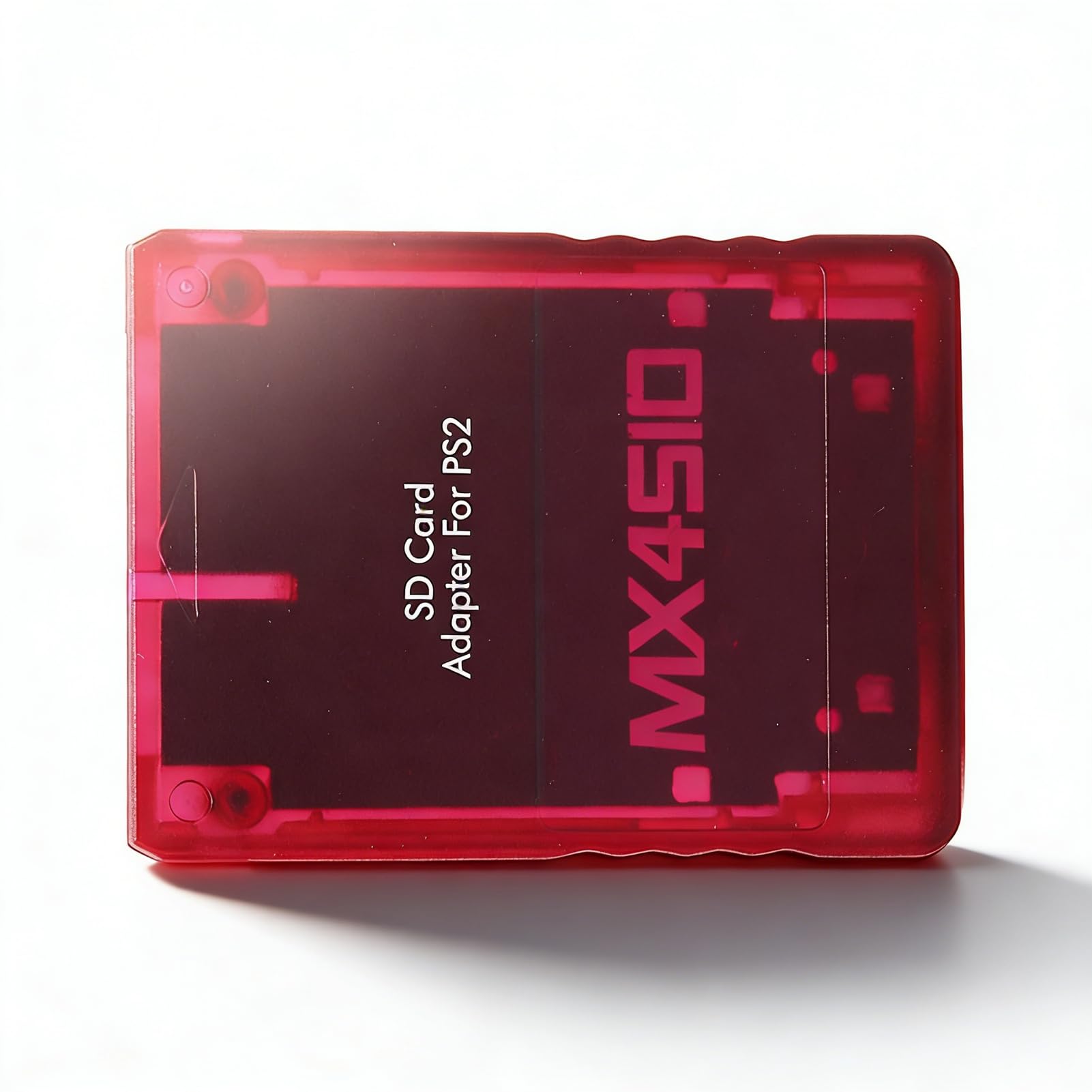 Zunate MX4SIO SIO2SD Reader Adapter, Hand Made Stable Replacement MX4SIO TF Adapter for (Red)