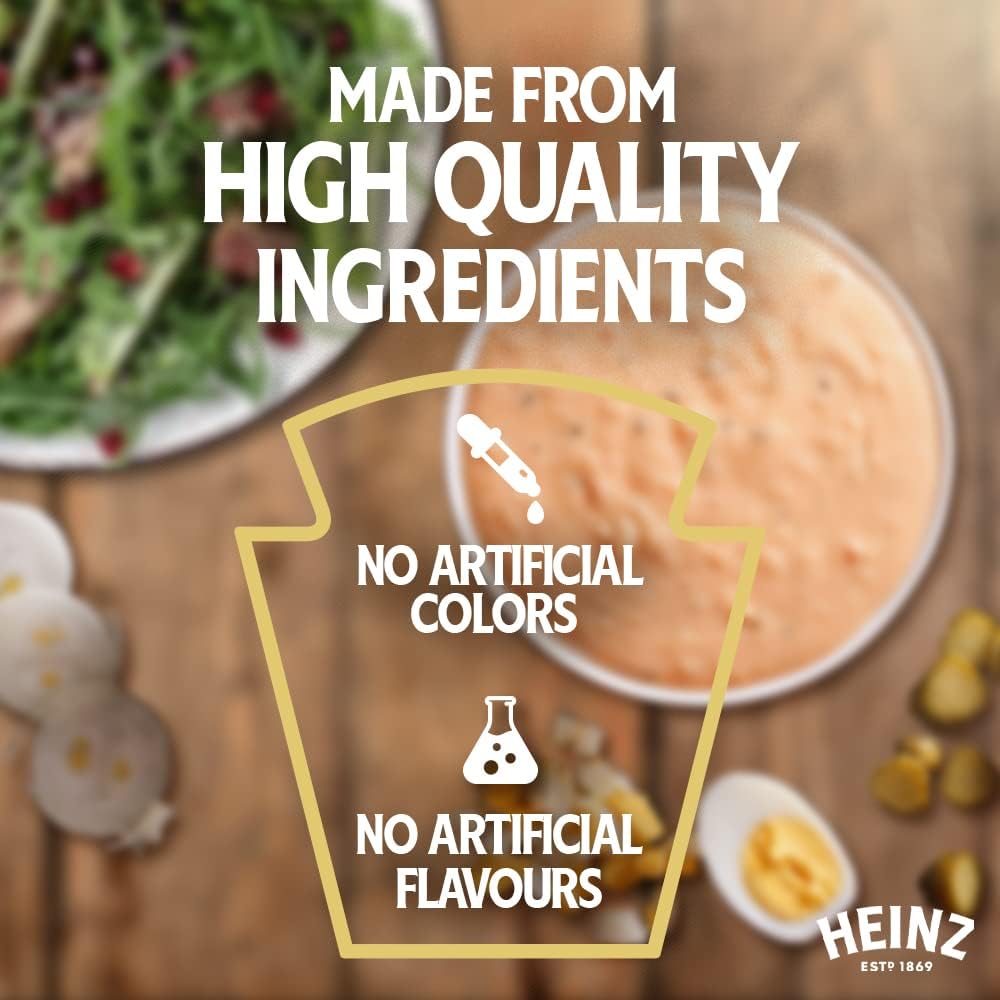 Heinzs Thousand Island Dressing – Perfect for Salads, Dips & Sandwiches, 225ml 1