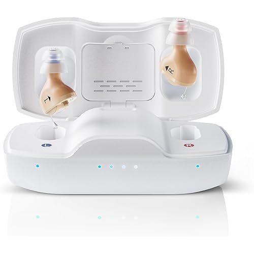 iBstone Nova Hearing Aids for Seniors Adults – Superior Sound Quality, Smart Noise Cancelling, No Feedback, Auto On/Off, Rechargeable, OTC