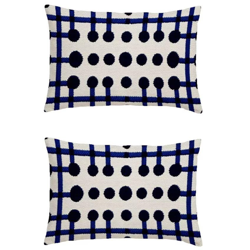 Coussin extérieur imperméable 80x100cm anti-taches pour ligne canapé salon