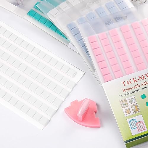 Miniatura 5 de Masilla adhesiva para póster, masilla adhesiva reutilizable y extraíble, 96 unidades, masilla de montaje para exhibir pinturas de pared, fotografía