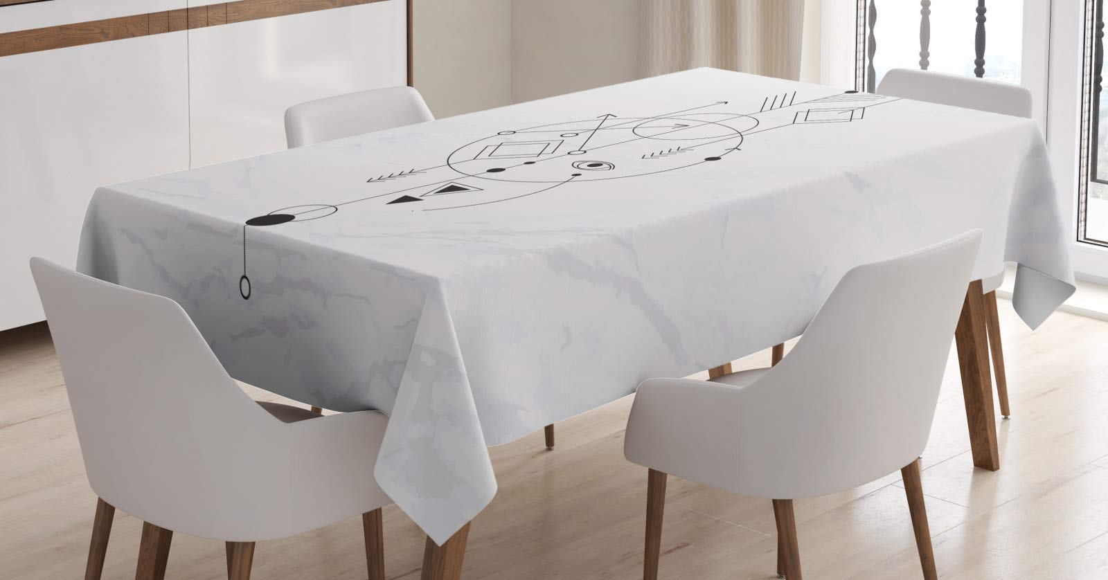 ABAKUHAUS Traliccio Tovaglia, Forme Rotonde Look