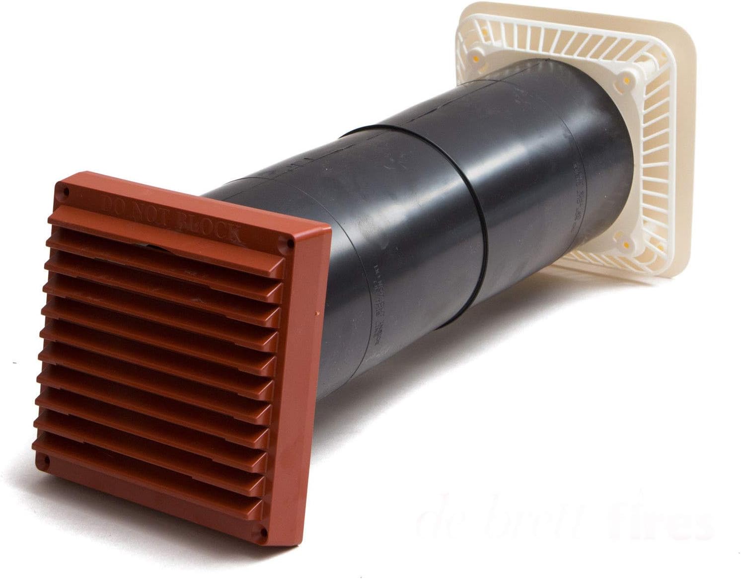 AC10LP 5" 125mm Core Air Vent Louvre Panel Wall Stove Fire Boiler