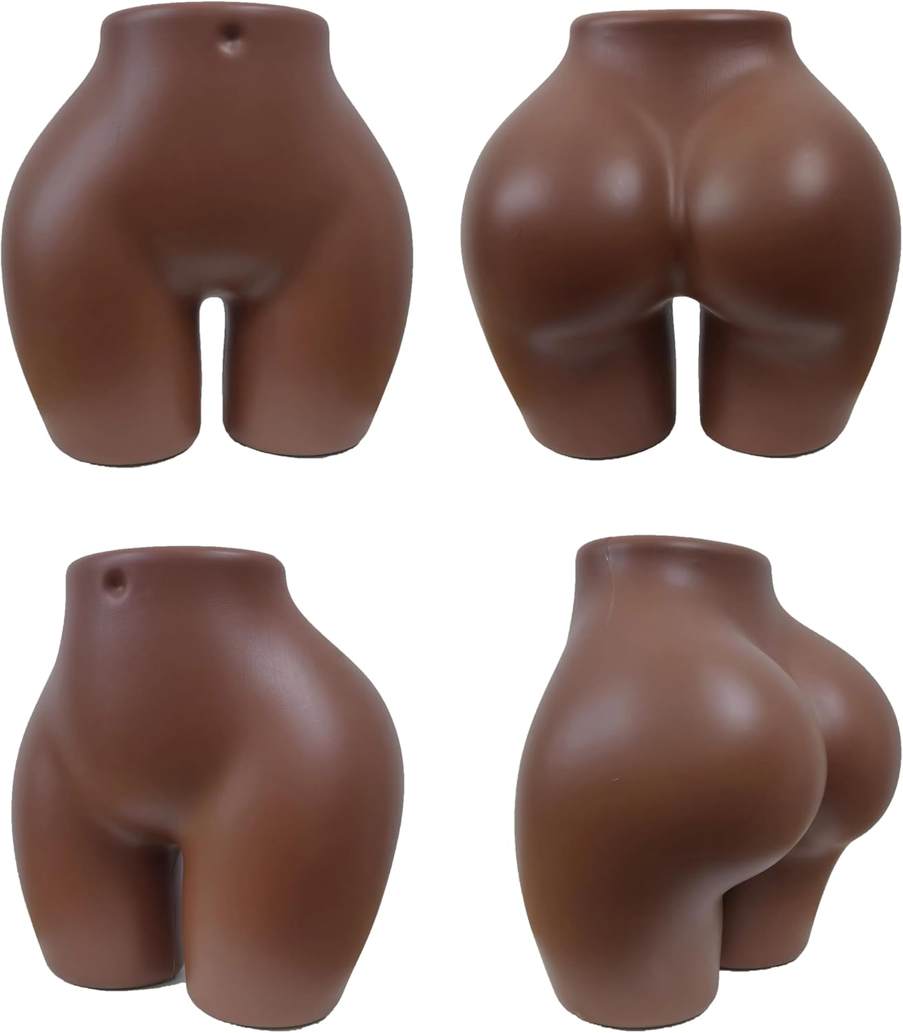 Brazilian Curvy Hip BBL Mannequin, Half Body African American Female with Big Butt, Curvy Hips for Fashion Mannequin Display(HP01T)