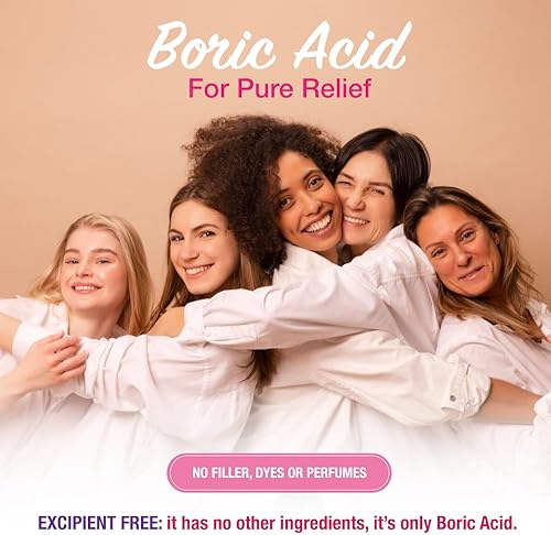 Miniatura 9 de Puregen Labs - Supositorios vaginales de ácido bórico de 600 mg - 100% puros Todo natural sin tintes ni rellenos Fabricado en Estados Unidos