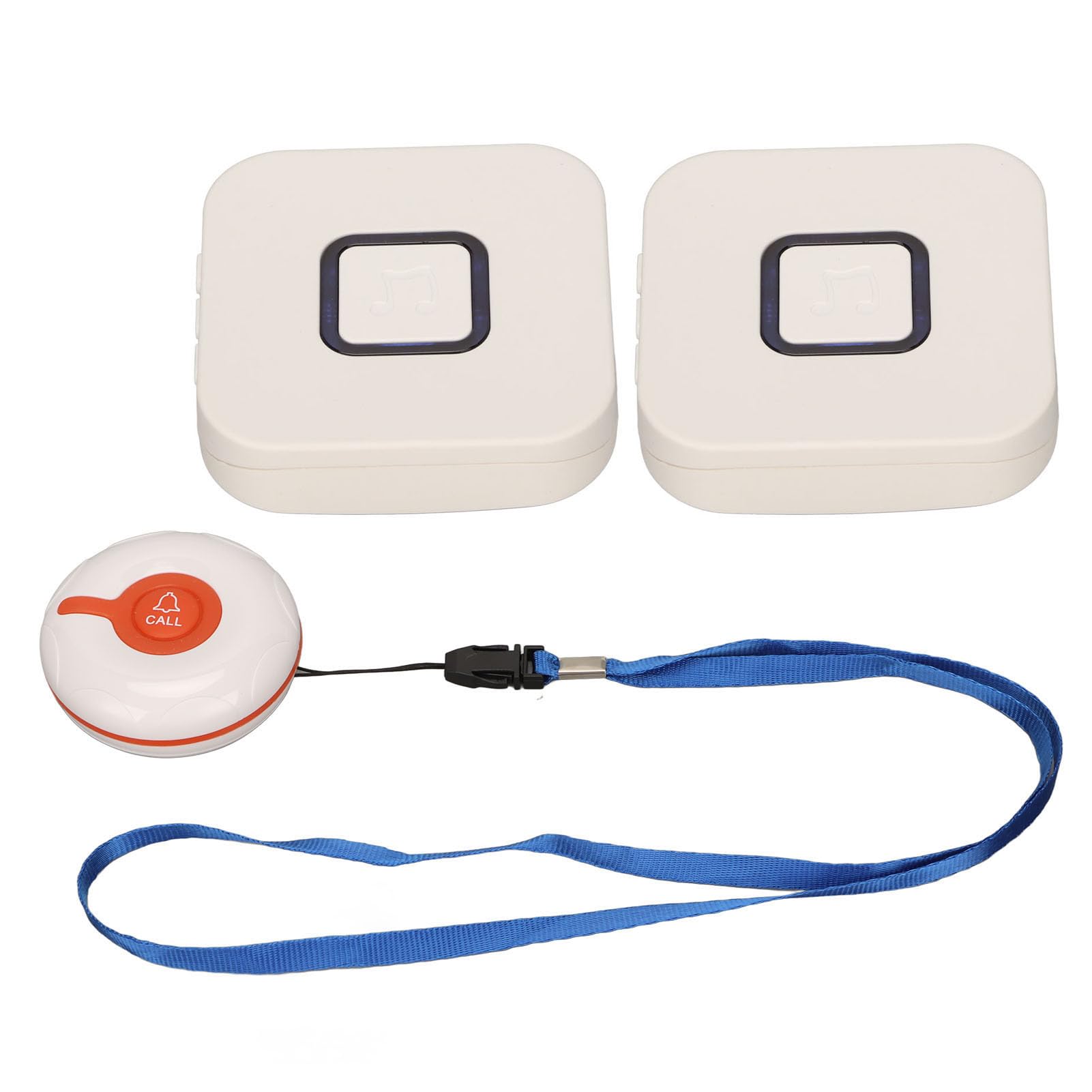 Système de Bouton D'appel sans Fil pour Téléavertisseur de Soignant, Bouton de Panique D'alerte Personnelle, Boutons D'appel sans Fil pour Les Infirmières âgées à Domicile (Prise