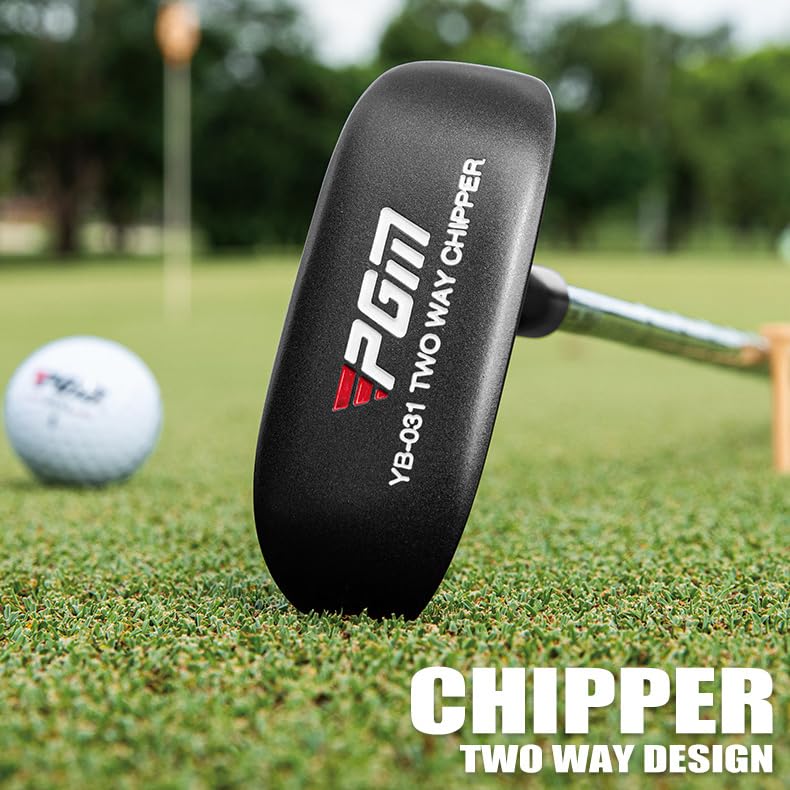 Ambidestro Golf Chipper Club per gli uomini Donne, ferro da gioco corto ad alto perdono con albero in acciaio inossidabile e impugnatura in gomma anti-vibrazione, facile uso Aiuto di allenamento per i