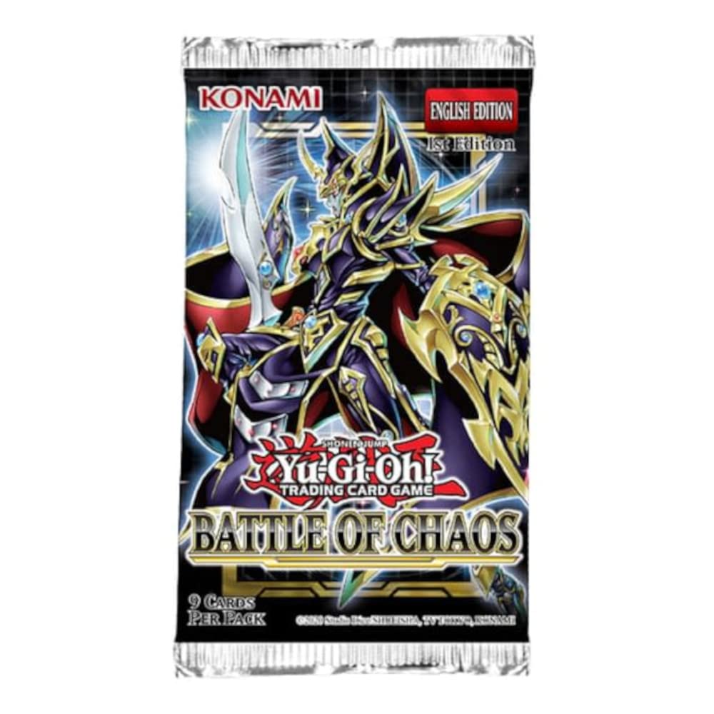 YU-GI-OH! Battle of Chaos Booster Packet - 9 Cards - Trading Card Set