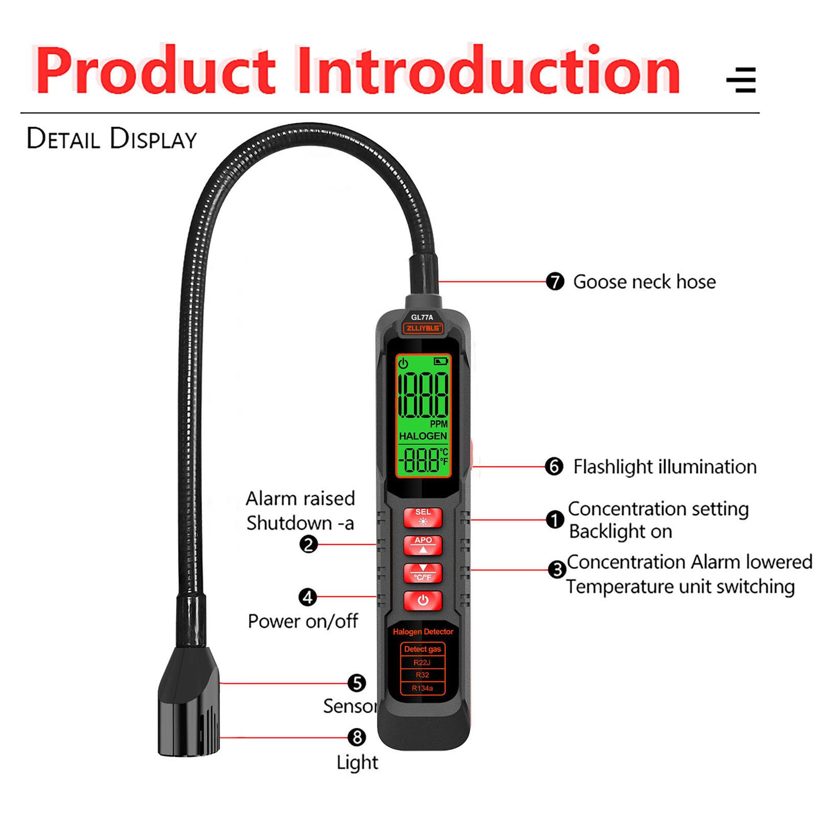 Refrigerant Leak Detector - Find Leaks Fast! -4