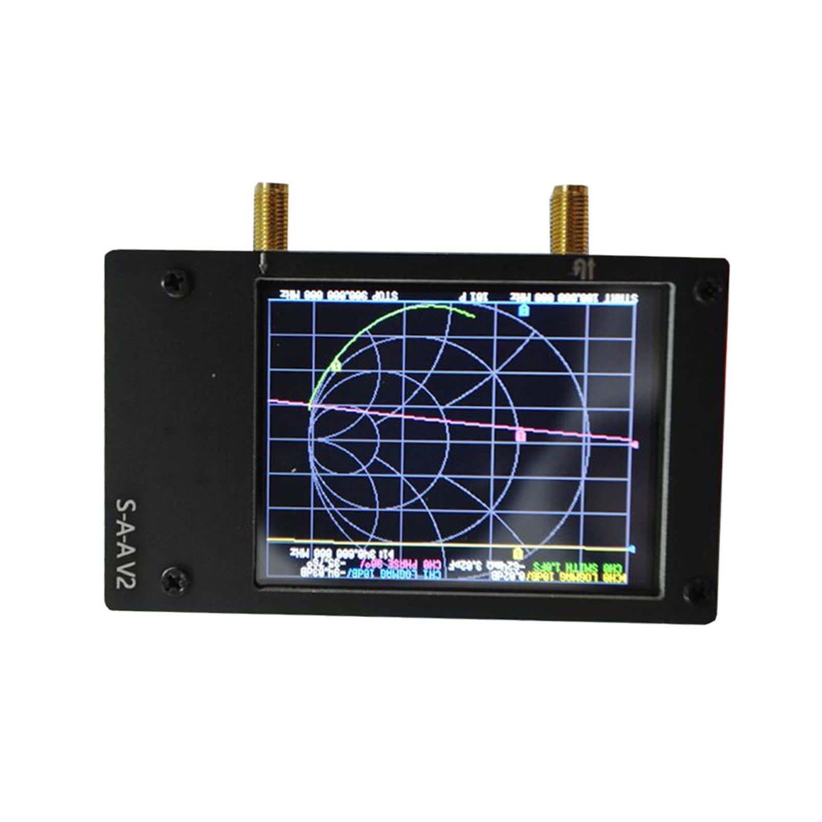 Analizador de red vectoriales de 2.8 pulgadas S-A-A V2. Soporte 50kHz-3GHz Analizador de red de antena