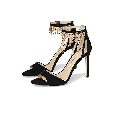 Jessica Simpson Jetser Chain Medallion Heeled Sandals Women