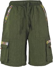 GURU SHOP Ethno Yogashorts im Goastyle, Herren