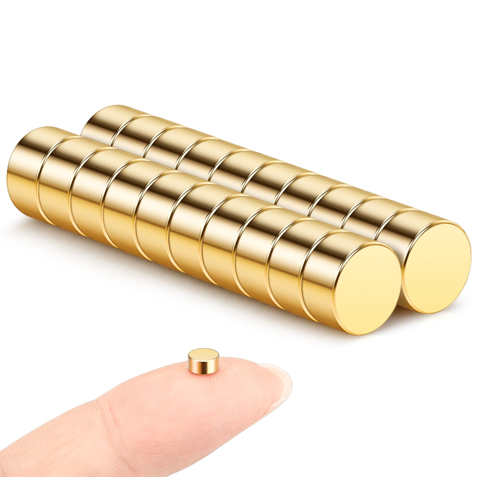 300 Magnetini Piccoli In Neodimio 2x1mm - Magneti Tondi Super Potenti Per Frigo E Lavagna - Foto 9