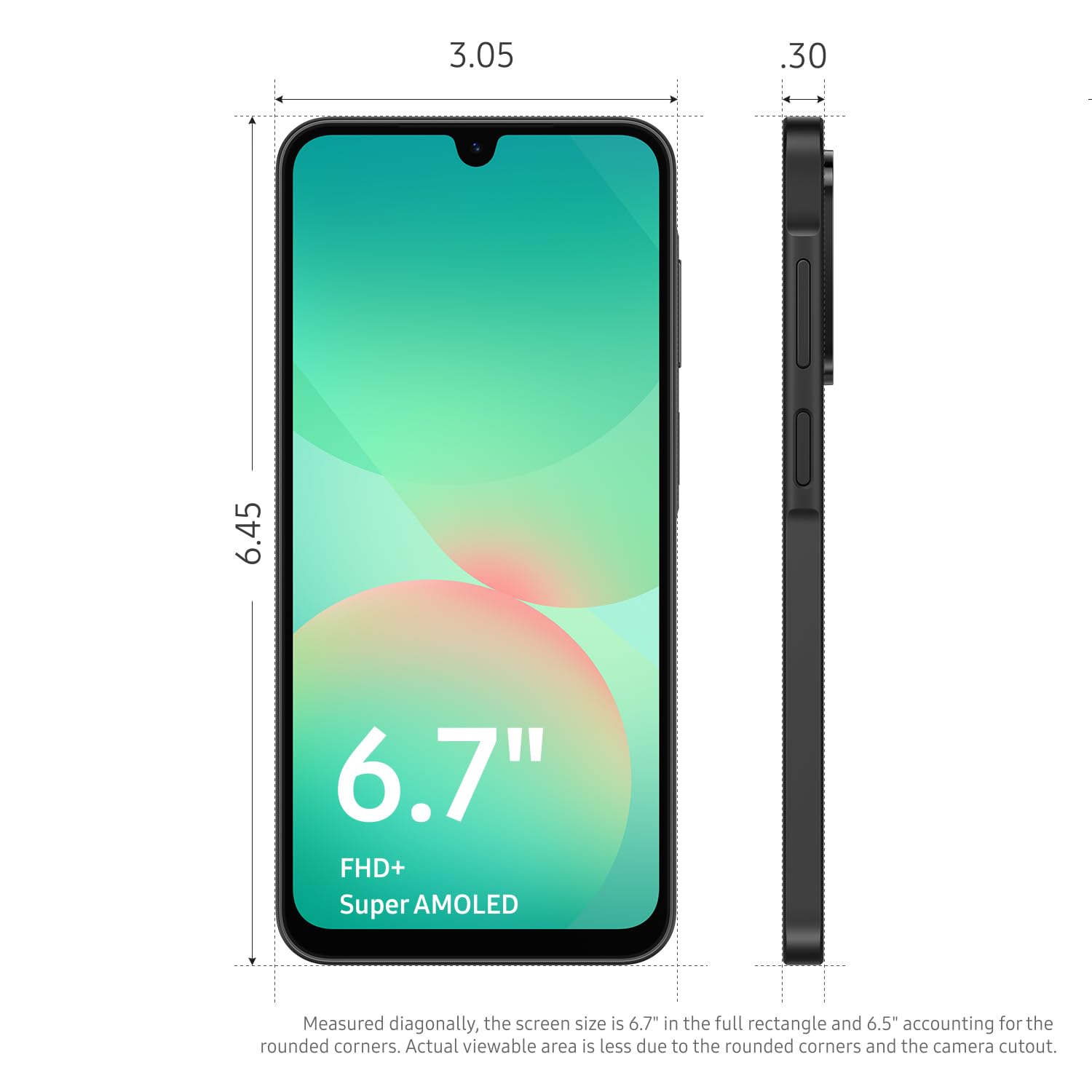 Amazon | トータルワイヤレス Samsung Galaxy A26 5G、128GB
