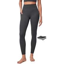 IUGA Compression Leggings with Pockets for Women Tummy Control Yoga Pants