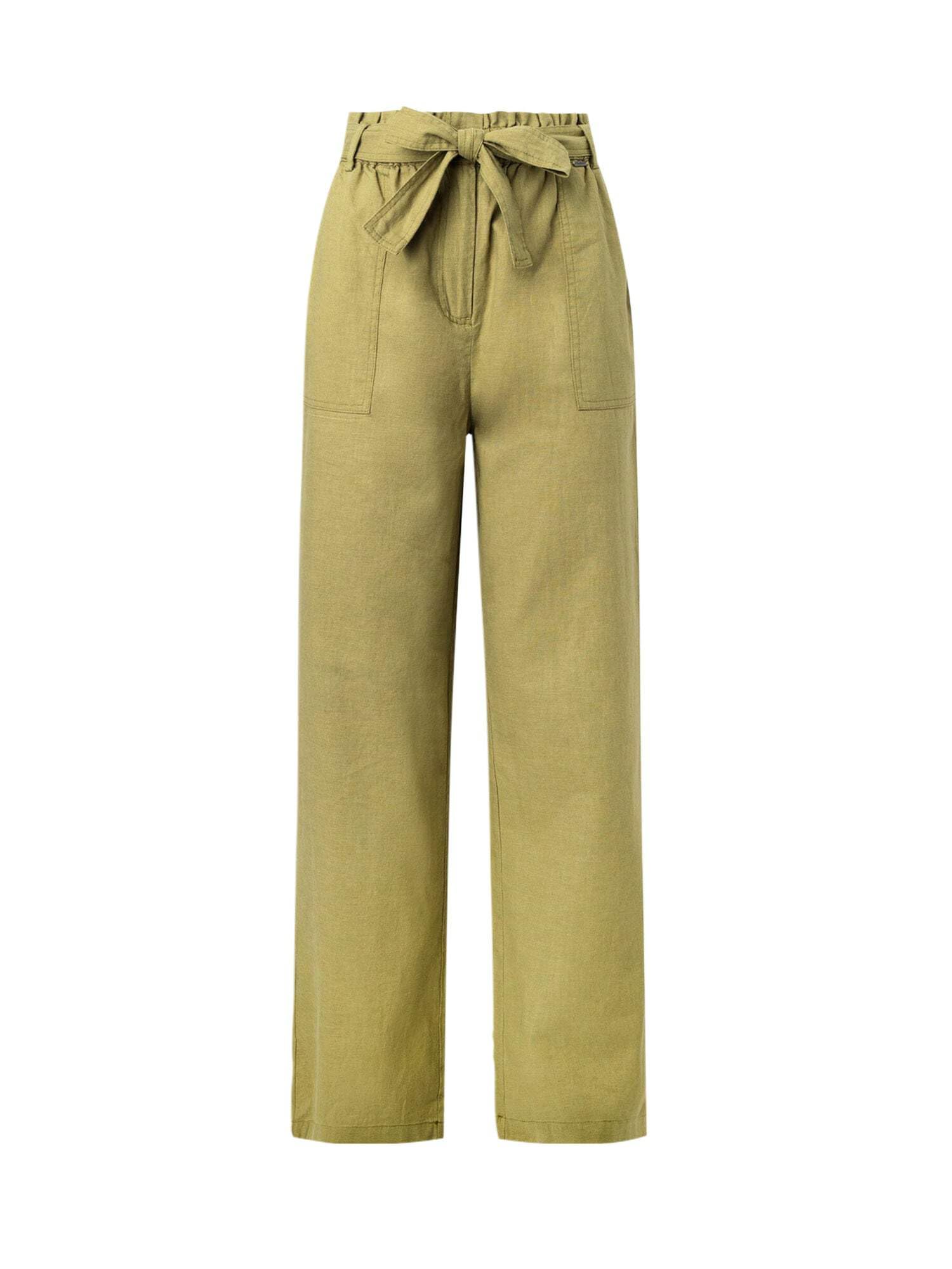 Pepe Jeans pantalone donna verde Pl211531 chino stretch chic - 4
