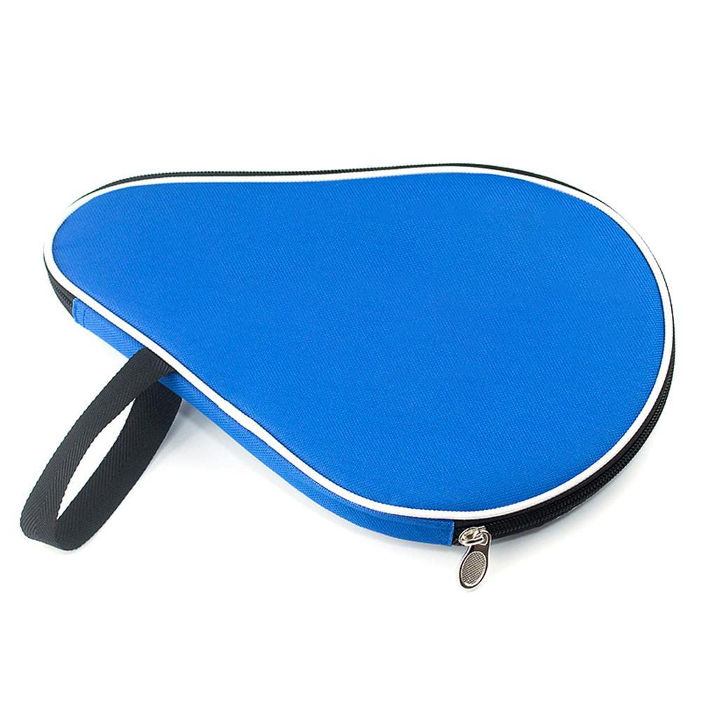 Housse De Raquette De Ping-pong - Sac De Transport Avec Poche Pour 3 Balles - Tissu Oxford Imperméable - 30x20.5 Cm - 7