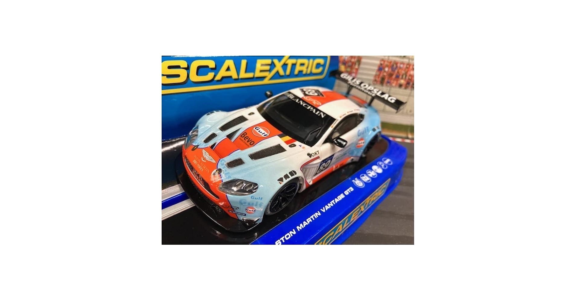 スロットカー 1/32 Aston Martin Gulf Racing スロットカー 1/32 Aston Martin Gulf Racing - メルカリ