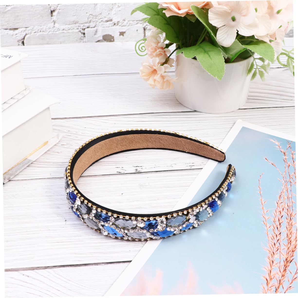 Healeved 2pezzi Cerchietto Blu Per e Ragazze Accessori Per e Creativi Per Speciali e Memorabili