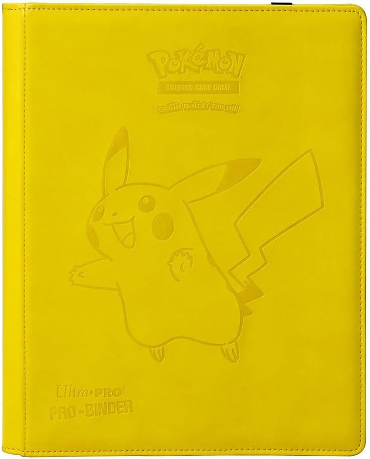 Ultra Pro Pokemon: Pikachu 9-pocket Premium PRO-Binder