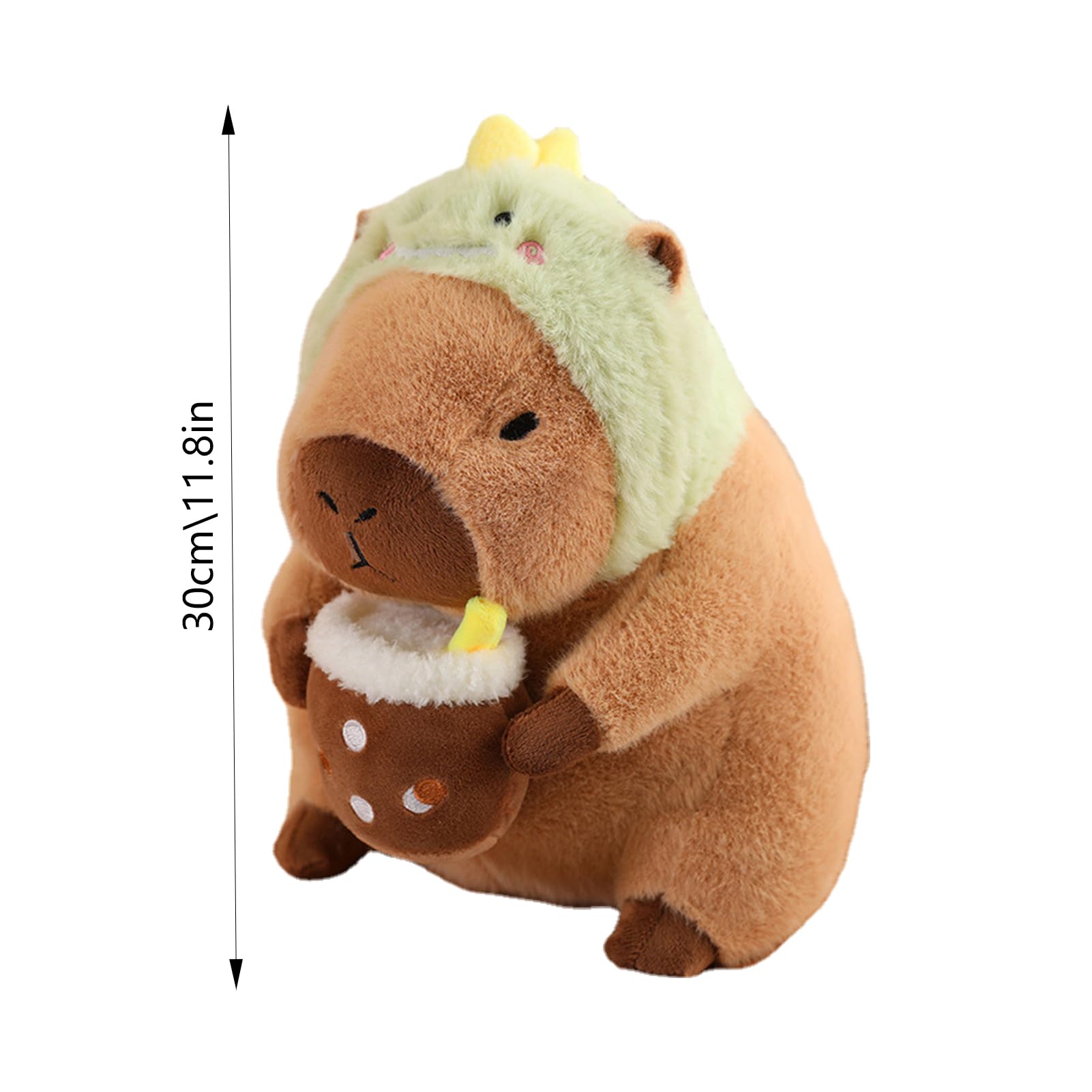 Amazon.co.jp: カピバラぬいぐるみ、抱きしめやすいカピバラ