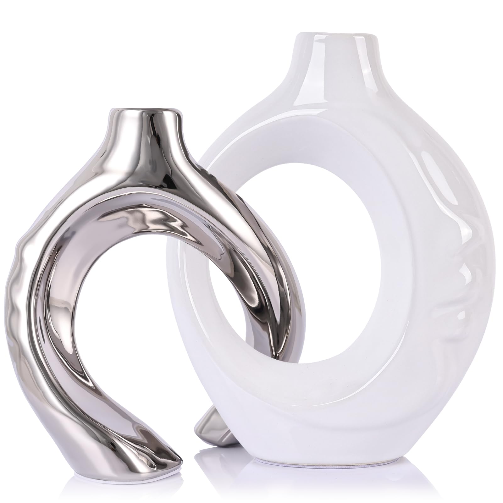 Vases modernes de décoration pour centre de table de mariage