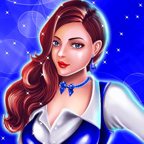 Juegos de salón de maquillaje de princesa azul para niñas