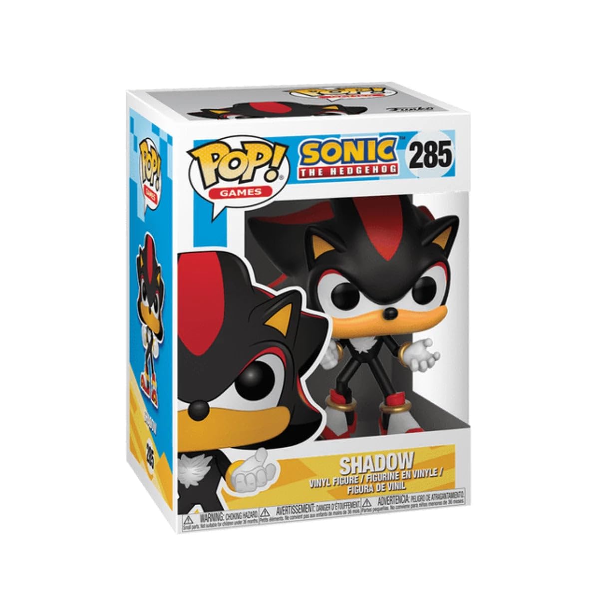 FunkoPop! Games: Sonic - Shadow Collectible Toy