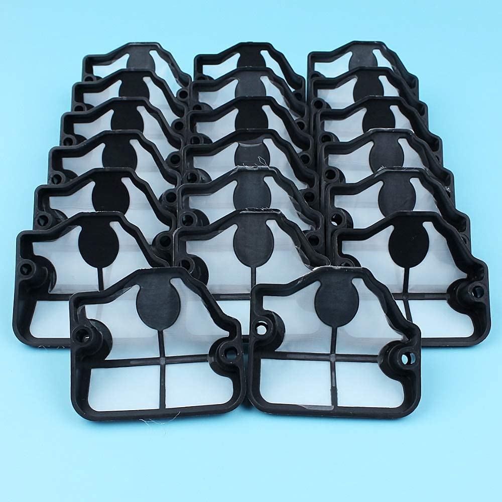 Limpiador de Filtro de Aire 20pc / Lot Compatible con Motosierra Husqvarna 36 41136 136LE 137 137E 141 141LE 142 142E # 530029811