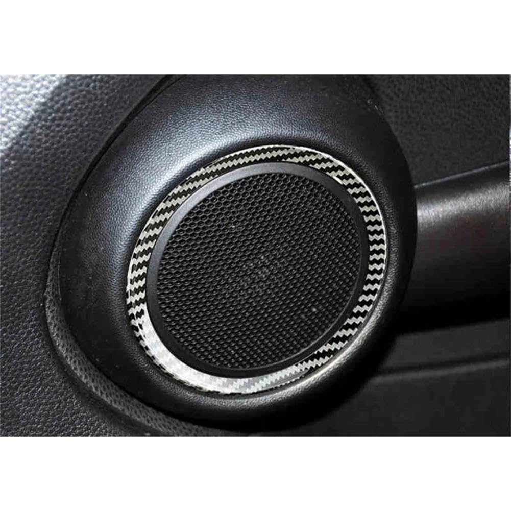 Amazon.co.jp: DQSMHY 車用サイドドアスピーカーカバー 装飾トリム ABS