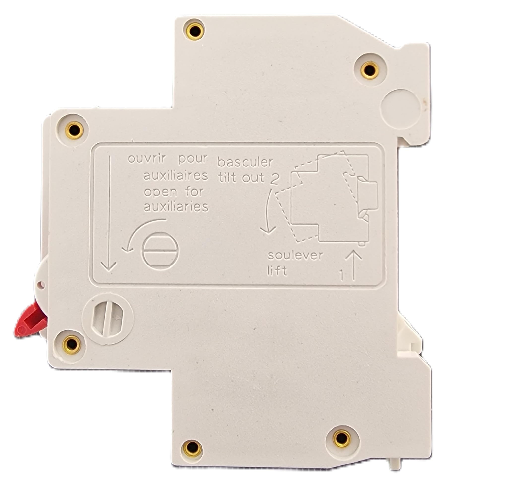 Interruptor Diferencial 1P+N, 32A, 230V, 50Hz, 2P Disyuntor de Protección 30mA, IEC61009-1,Protección contra Fugas Elétricas y Cortocircuitos