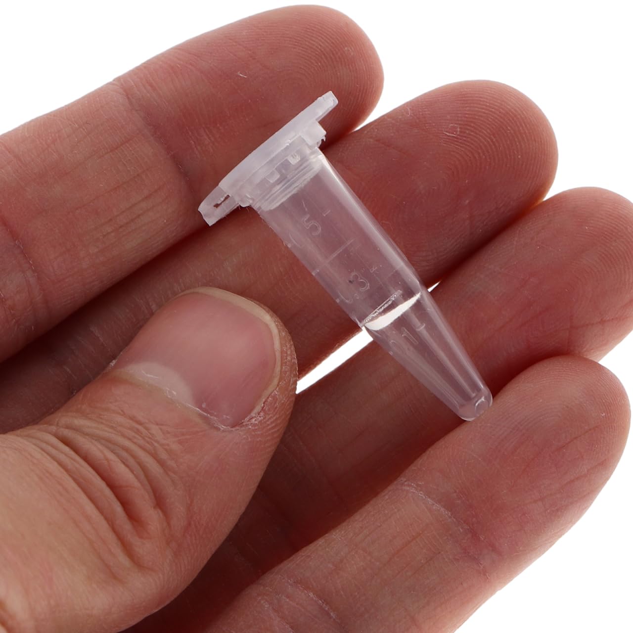 OUNONA Zentrifugenröhrchen 0.2 Ml Kunststoff Mit Schnappdeckel Für Laborproben Präzise Mikrozentrifugation Mini Reagenzgläser 1000 Stück
