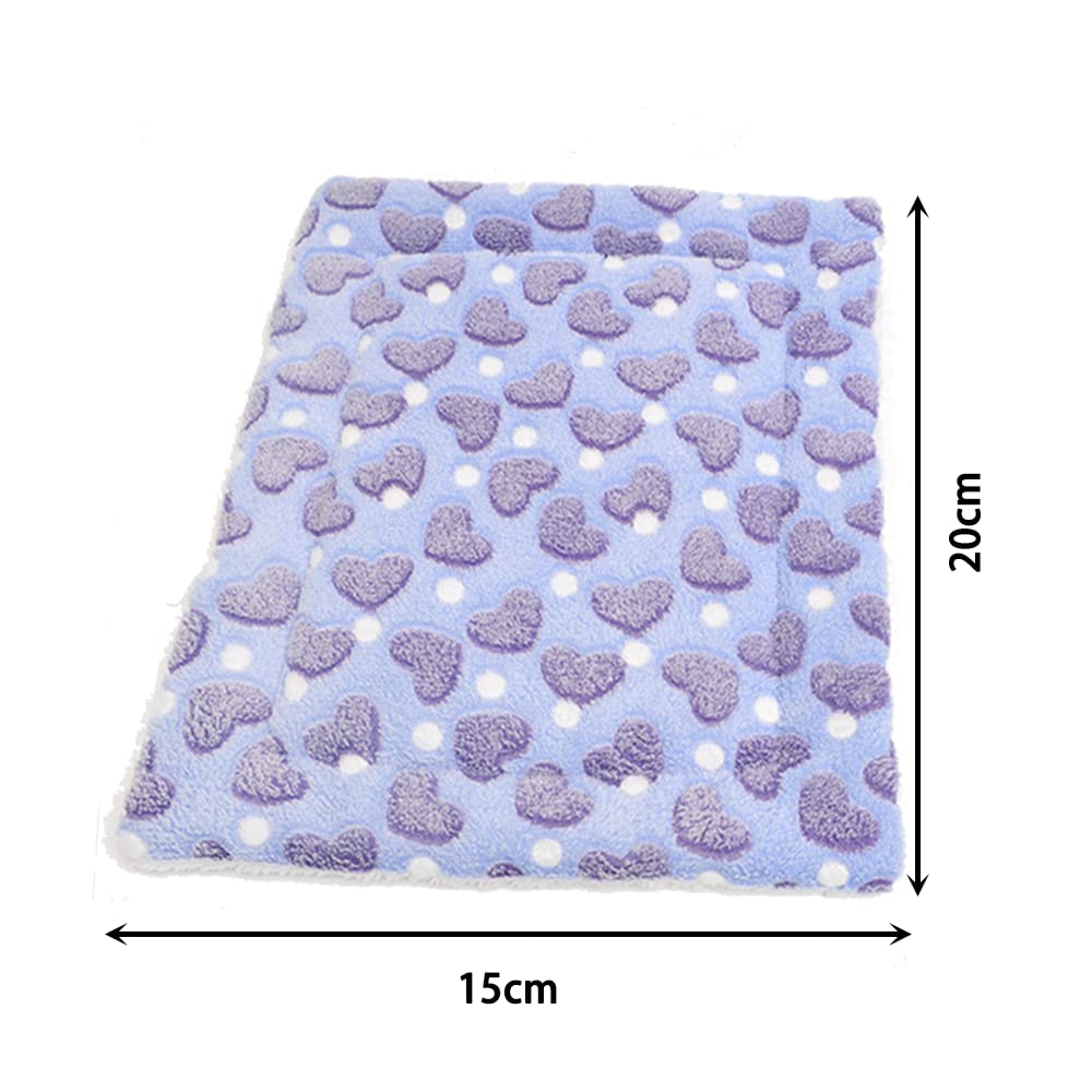 Amazon | 2枚入り 暖かい ハムスターマット ペットベッド クッション