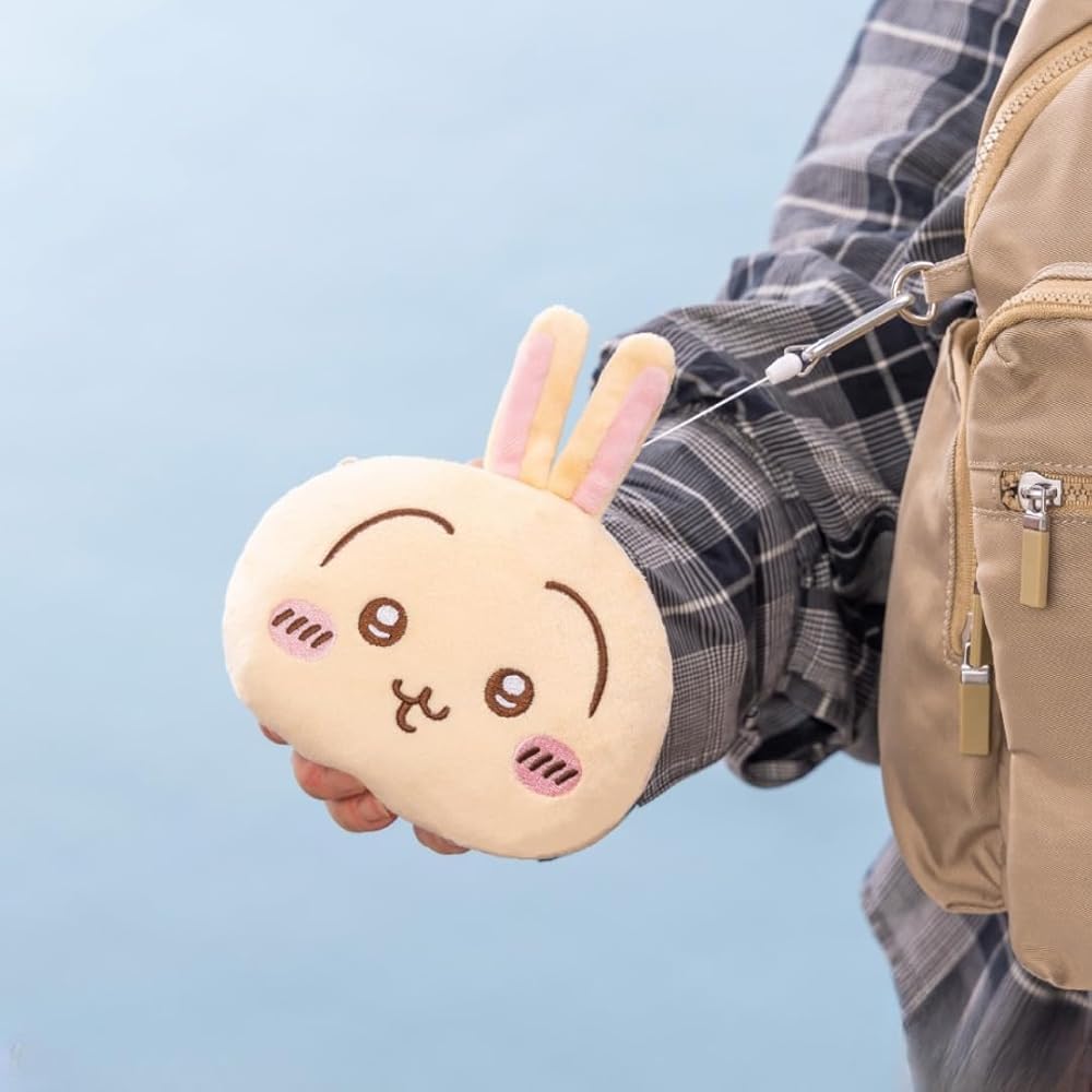Amazon | ちい 'かわ ぬいぐるみパスケースポーチ 約14cm 全4種セット