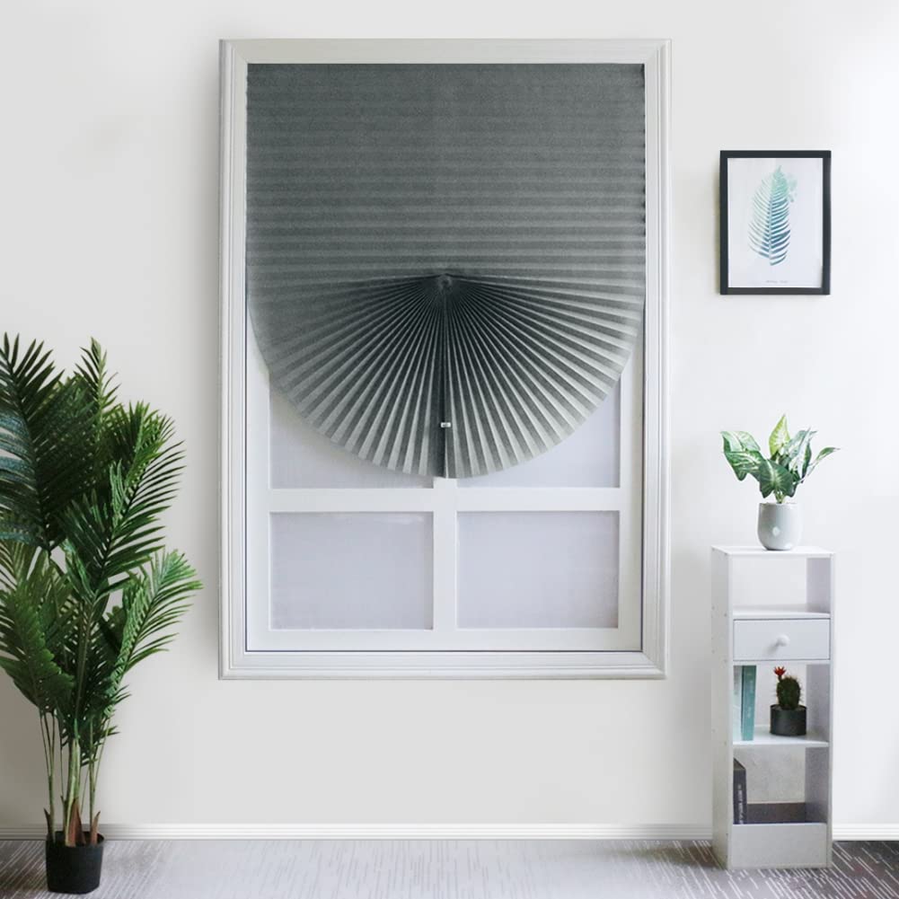 Easy Lift Cordless Pleated Light Blocking Shade Window Blinds Apartment Home Use Window Curtain Blackout