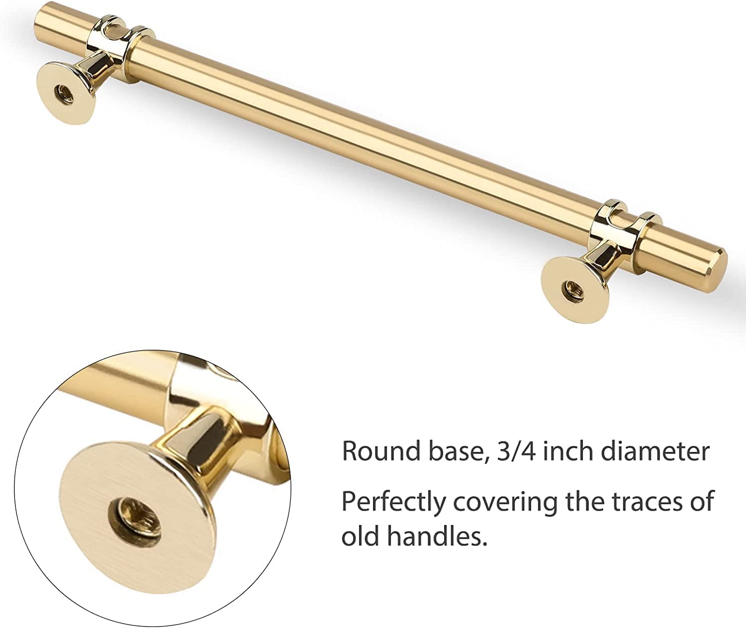 Leulan 10 Pack Gold Cabinet Handles 4 Inch Drawer Pulls Brushed Brass Cabinet Pulls Gold Kitchen Cabinets Handles Dresser Drawer Handles Gold Handles for Kitchen Cabinet Hardware