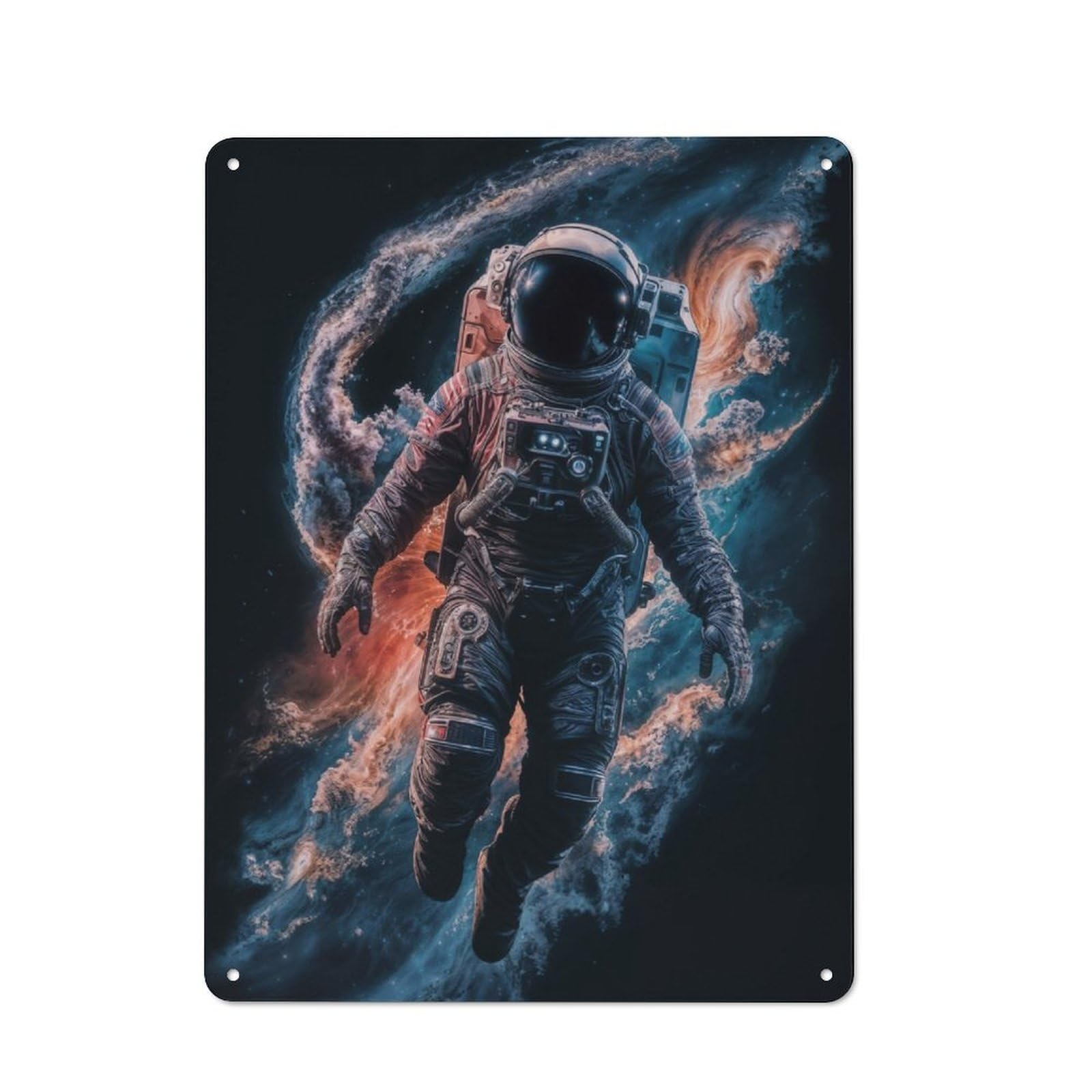 Everyday Stellar Voyager Metal Gift Sign 40x30cm, Room Wall Plaque for Home, Shop, Pub Or Studio Wall