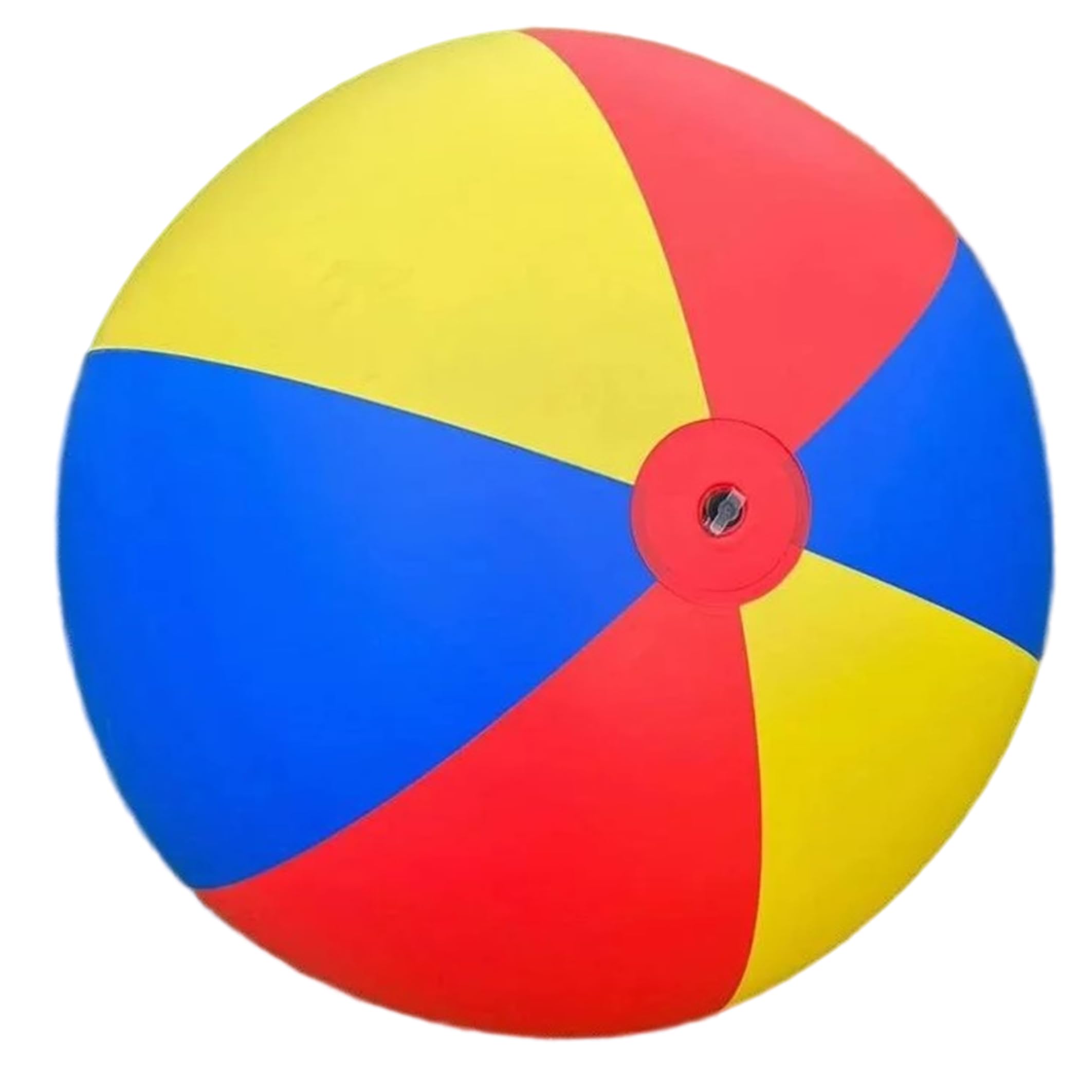 Pallone da Spiaggia Gigante Pallone Gonfiabile Gigante Spiaggia Gonfiabile Palline da Gioco in Morbido PVC per Divertimento in Famiglia all'aperto Rosso/Giallo/Blu 100 cm/39, 37 Pollici