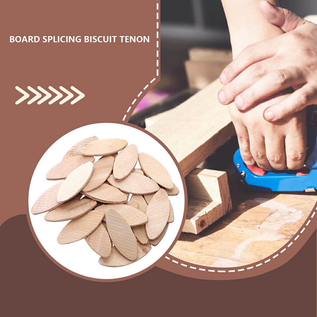 100 unidades/juego de galletas de Para madera, surtido de reemplazo, galletas ensambladoras, carpintero, accesorios artesanales hechos a mano, Tipo 1