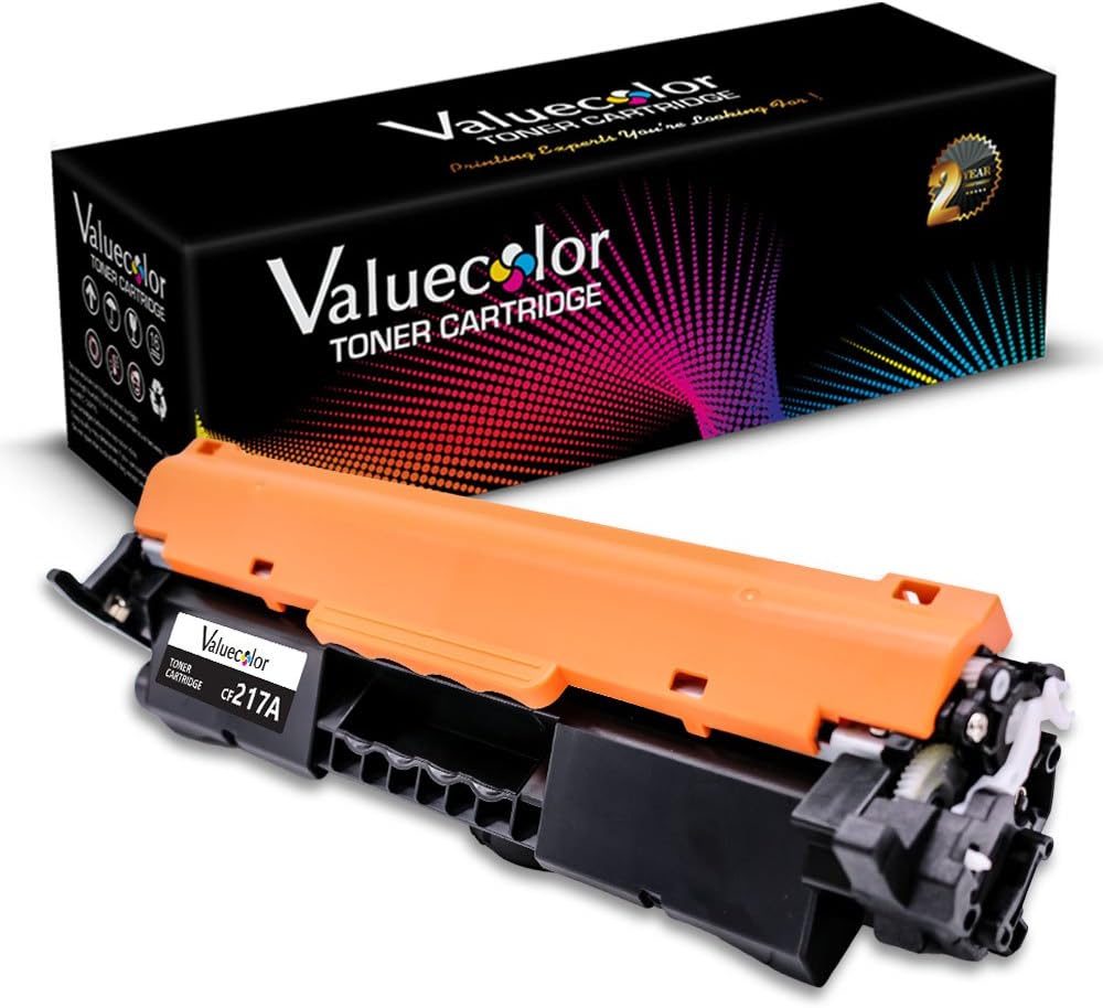 ValueColor Compatible Toner Cartridge Replacement for HP CF217A ( Black )