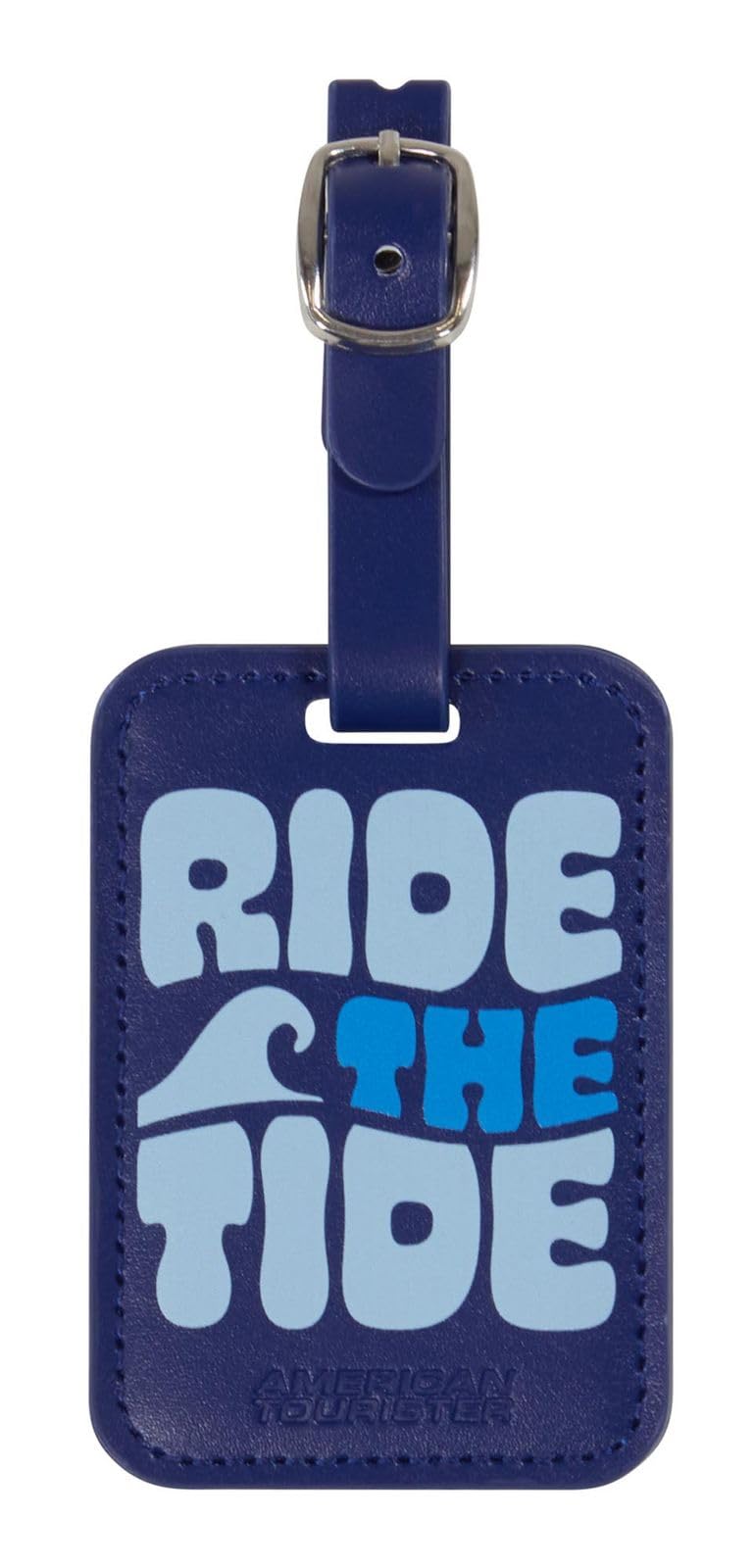 American Tourister pendant Luggage Tag 2x Print Ride The Tide
