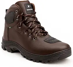 Bota Coturno Defender Sandrini Couro Motoboy Biqueira