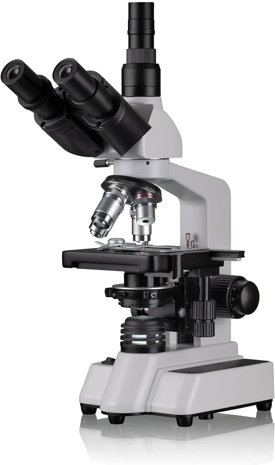 Bresser Researcher Trino 40-1000x Microscopio & USB Microscope MicrOcular Telescope Camera Risoluzione Full HD, con filtro di blocco UV/IR integrato e vari adattatori per microscopi e telescopi