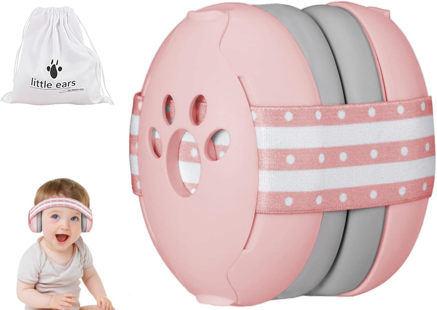 – Baby Ear Defender for Babies and Toddlers up to 3 Years, CE & UKCA Certified - Noise Reduction Earmuffs - Comfortable Baby Headphones Against Hearing Damage & Improves Sleep