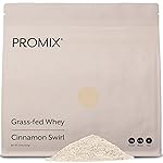 Promix Whey Protein Powder, Cinnamon Swirl - 2.5lb Bulk - Grass-Fed & 100% All Natural - Post Workout Fitness & Nutrition Shakes, Smoothies, Baking & Cooking Recipes - Gluten-Free & Keto-Friendly