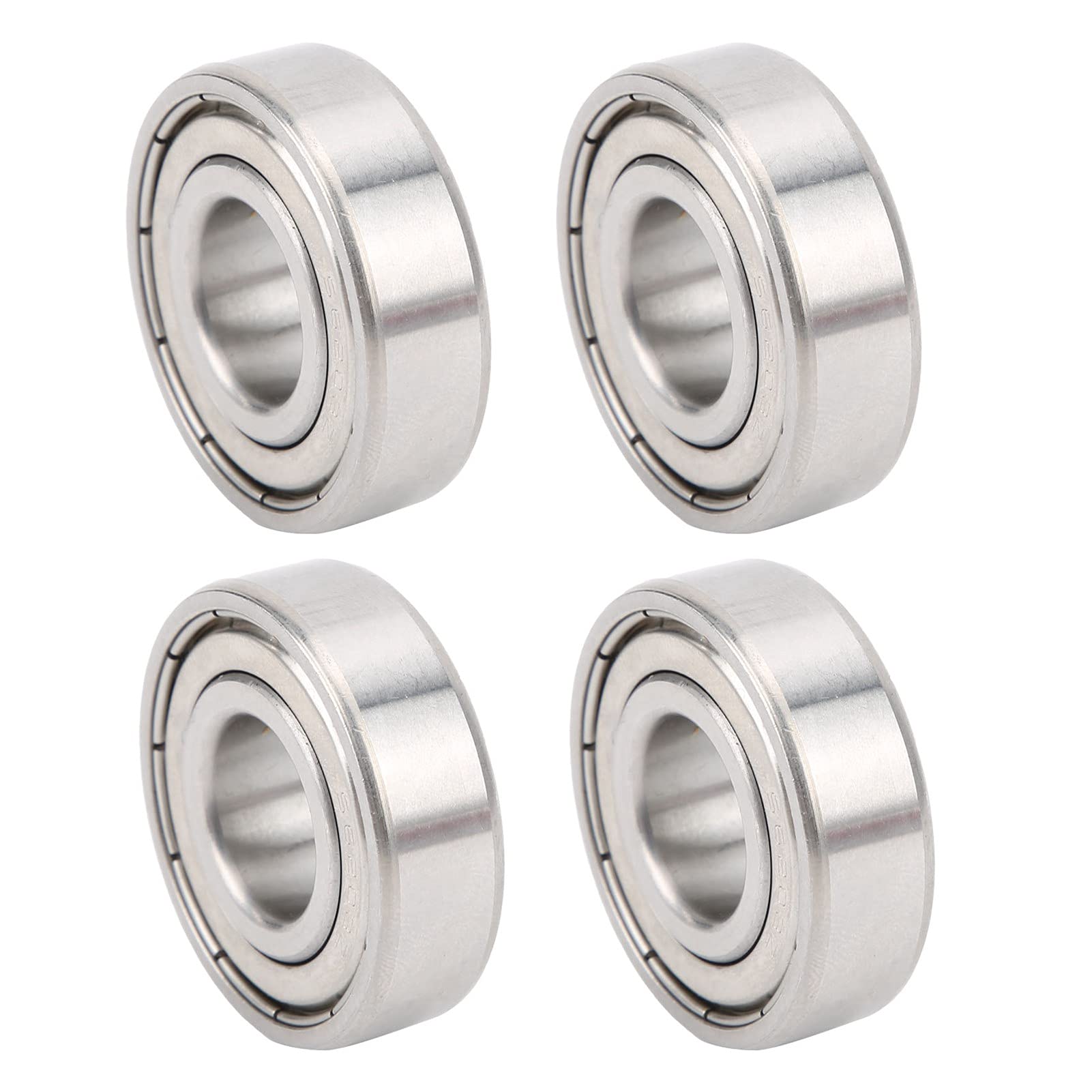 Miniaturlager S6203ZZ, 10 Stück, Edelstahl-Hochgeschwindigkeitslager, 40 x 17 x 12 mm, doppelt geschirmt, für Untersetzungsgetriebe, Walzwerk, Walzen, Brecher, Druck- und