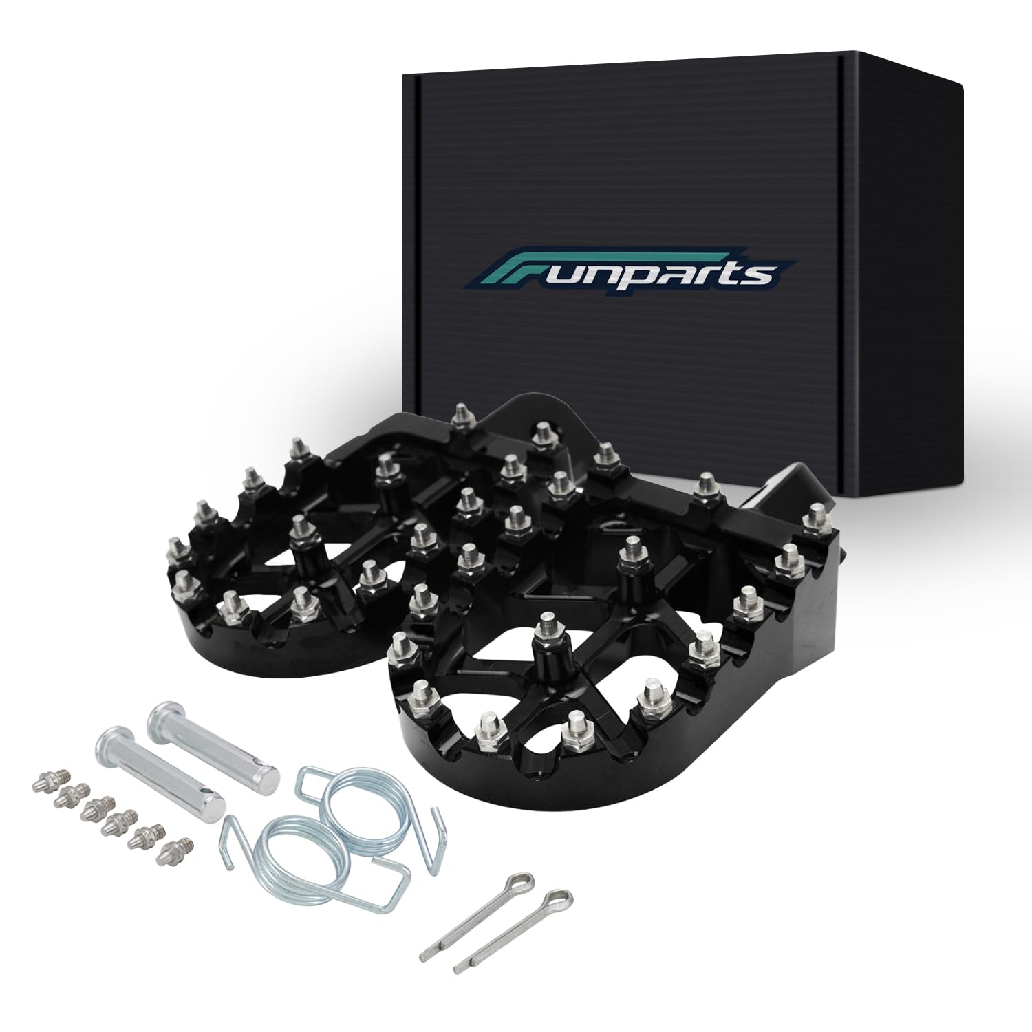 Amazon.com: Funparts Dirt Bike Foot Pegs Motorcycle Footpegs Foot
